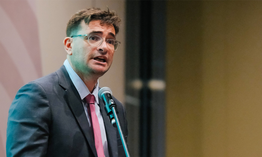 Director ejcutivo de AUCI, Martín Clavijo, en Foro de Alto Nivel Celac-África