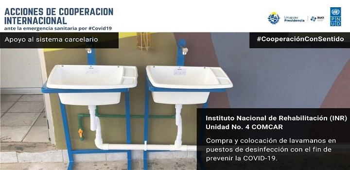 Lavatorios de higiene para el Ex COMCAR Lavatorios de higiene para el Ex COMCAR