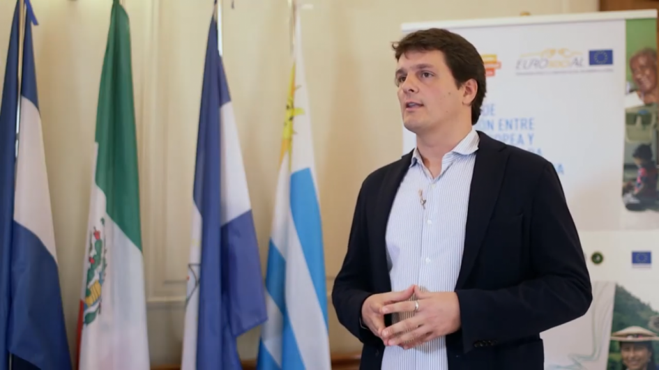 Andrea Mónaco, técnico sénior del área de Políticas Sociales de EUROsociAL+, Andrea Mónaco, técnico sénior del área de Políticas Sociales de EUROsociAL+,