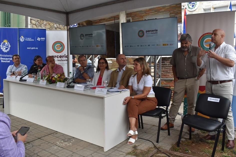  Lanzamiento del proyecto Parcería para la Inclusión en Rivera.