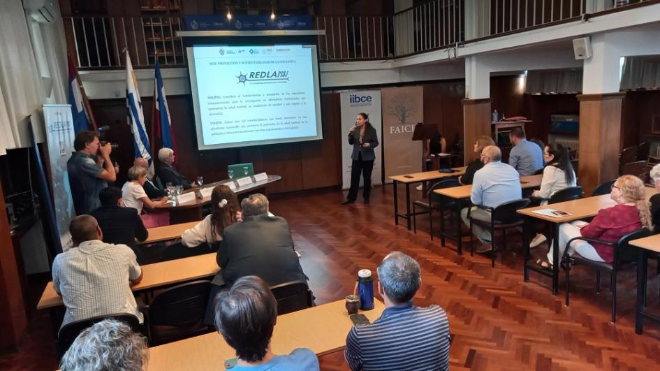 Lanzamiento Redlann en IIBCE, Uruguay.