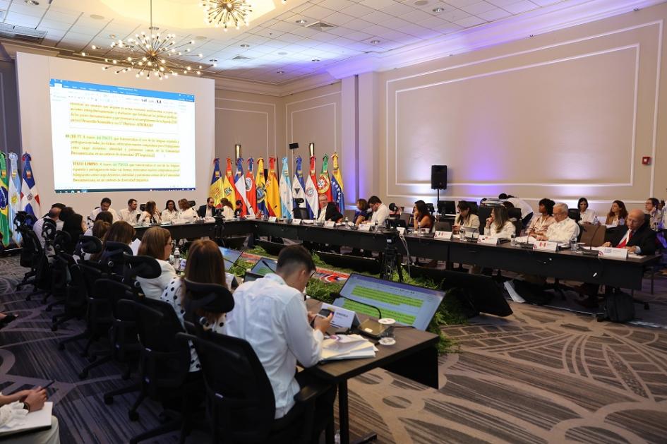 V Reunión de Coordinadores/as Nacionales y Responsables de Cooperación. Foto: Segib V Reunión de Coordinadores/as Nacionales y Responsables de Cooperación. Foto: Segib