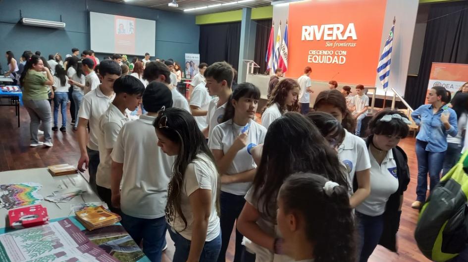 Feria de Oportunidades de estudios en Rivera.