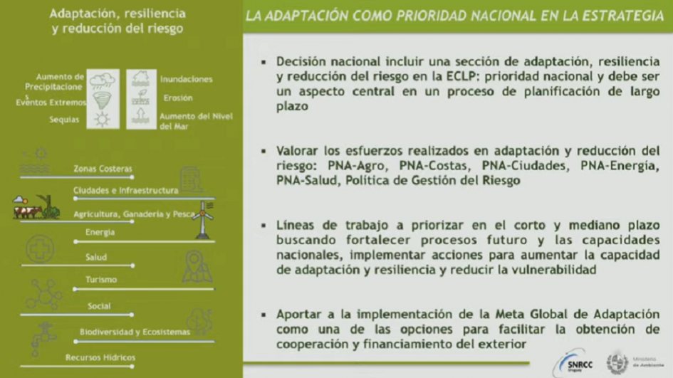 Presentación de la Estrategia Climática a Largo Plazo Presentación de la Estrategia Climática a Largo Plazo