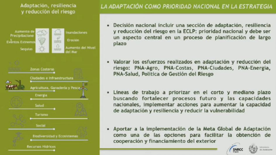 Presentación de la Estrategia Climática a Largo Plazo