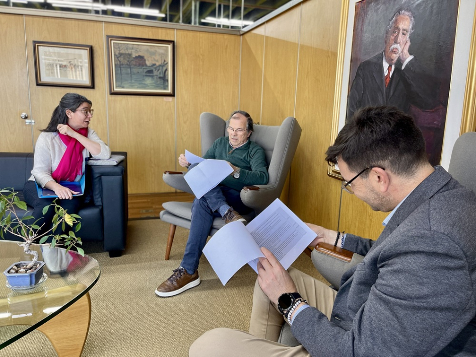 Reunión de trabajo en la Intendencia de Rivera