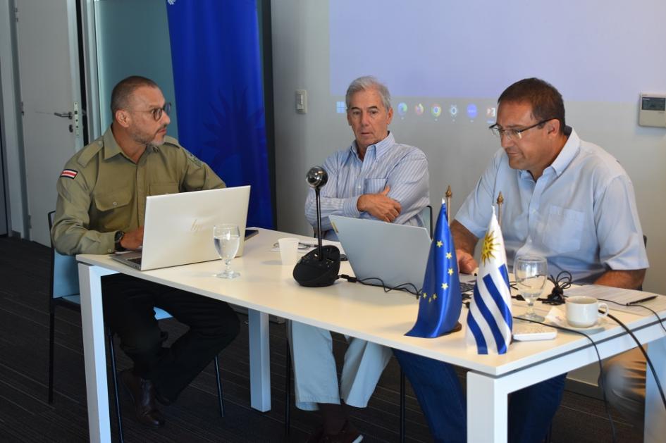 Reunión de equipos que trabajan en proyectos en el marco de la cooperación triangular UE - AUCI