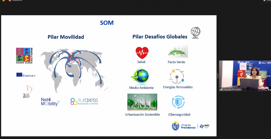 AUCI realizó presentación de cooperación internacional en curso sobre diplomacia científica.