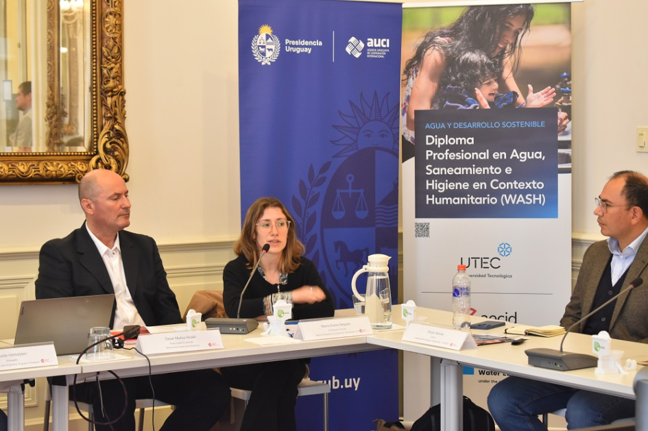 Lanzamiento del Diploma profesional en agua, saneamiento e higiene en contexto humanitario
