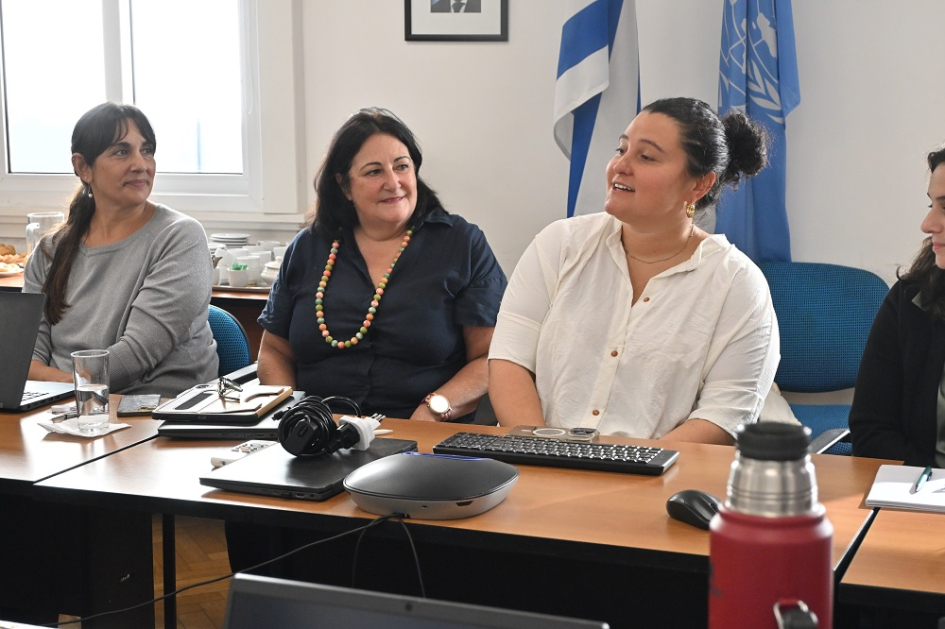 Reunión de equipos técnicos del PNUD Uruguay y AUCI.