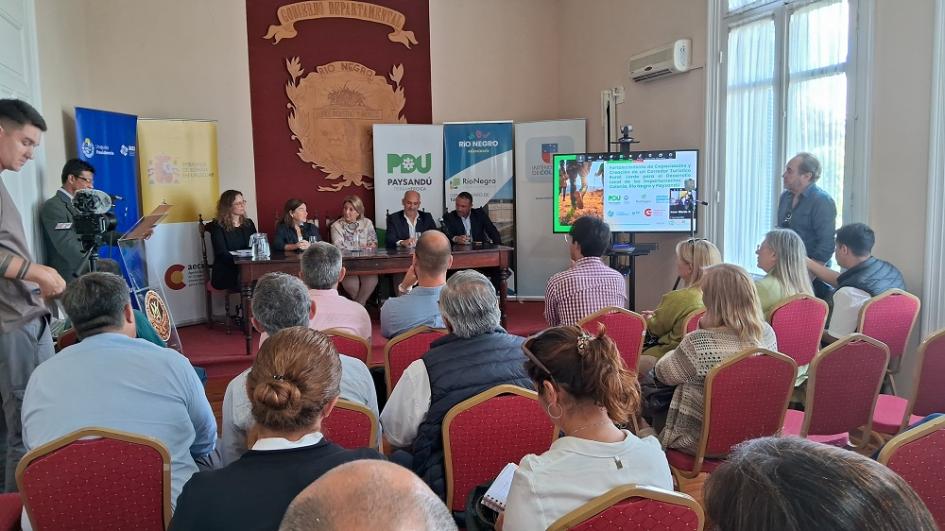 Lanzamiento de un corredor turístico rural entre Colonia, Paysandú y Río Negro Lanzamiento de un corredor turístico rural entre Colonia, Paysandú y Río Negro