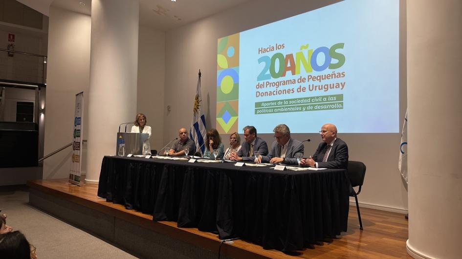 Evento por los 20 años del Programa de Pequeñas Donaciones de Uruguay (PNUD)