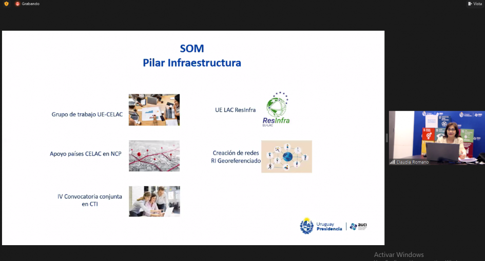 AUCI realizó presentación de cooperación internacional en curso sobre diplomacia científica.