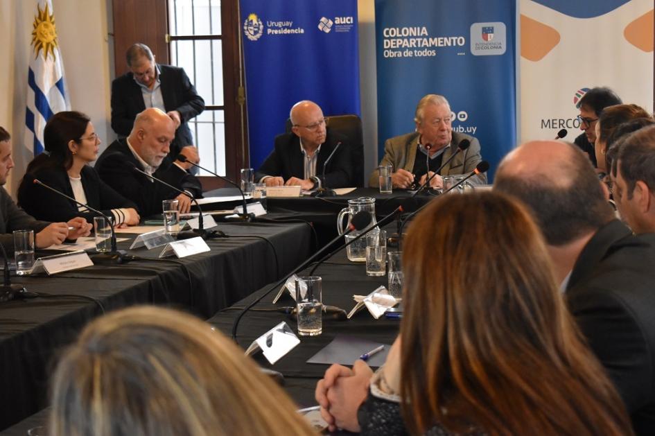 Encuentro de Mercociudades en Colonia del Sacramento, Uruguay