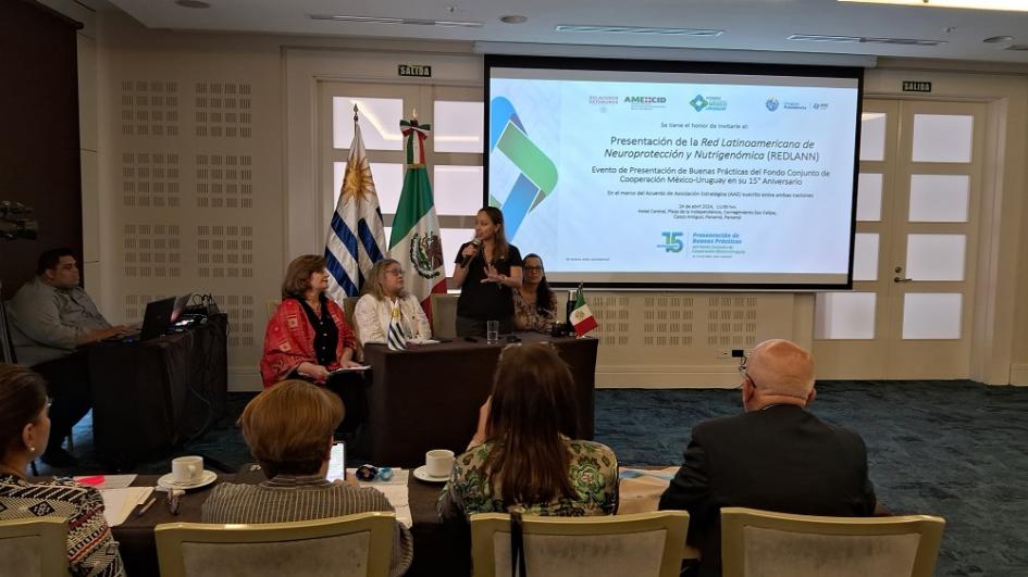 Presentación de proyectos financiados por el Fondo México - Uruguay