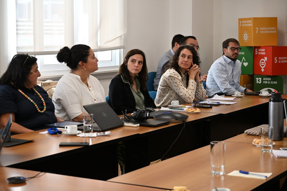 Reunión de equipos técnicos del PNUD Uruguay y AUCI.