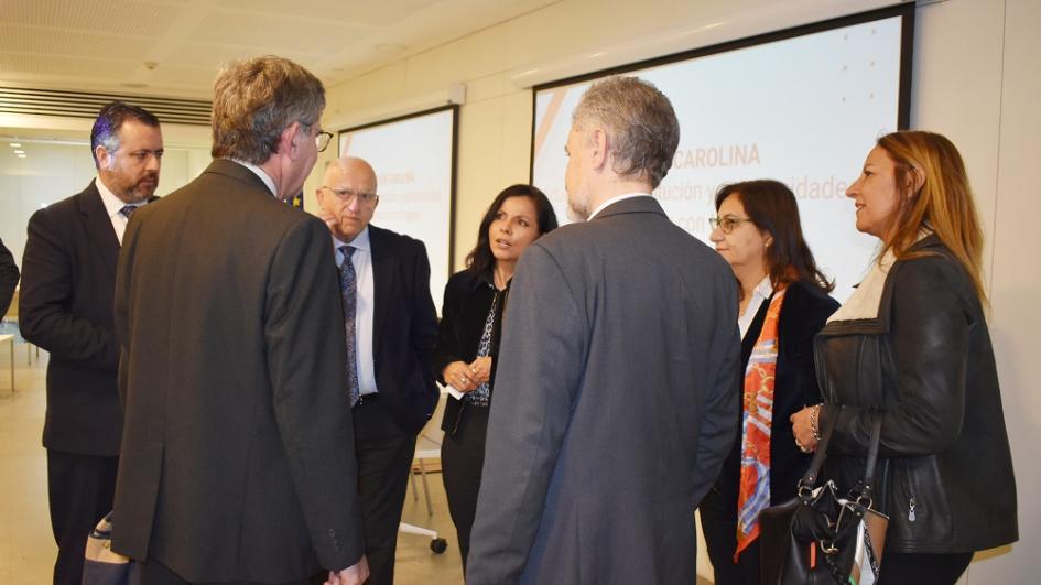 Presentación de oportunidades de formación facilitadas por Fundación Carolina
