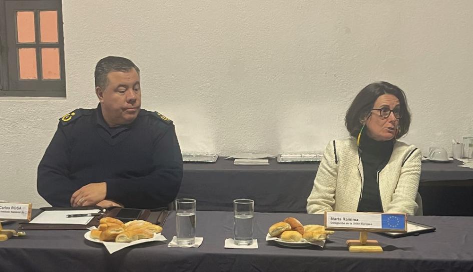 Reunión en el Centro de Formación Penitenciaria Reunión en el Centro de Formación Penitenciaria