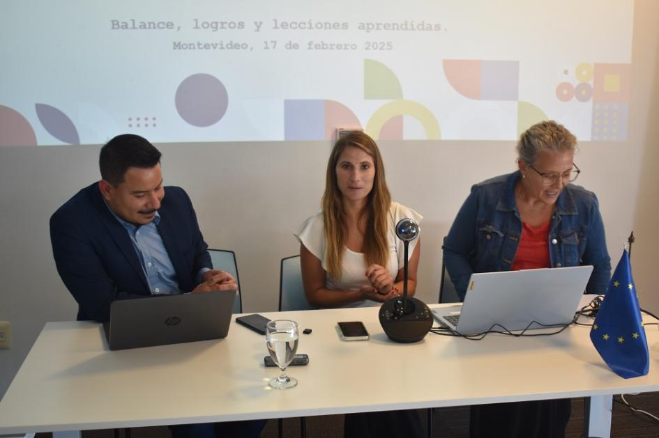 Reunión de equipos que trabajan en proyectos en el marco de la cooperación triangular UE - AUCI