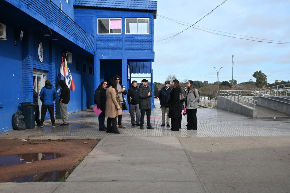 Técnicos de Sedesol, Mides y AUCI visitan Centro de Referencia de Políticas Sociales de Casavalle