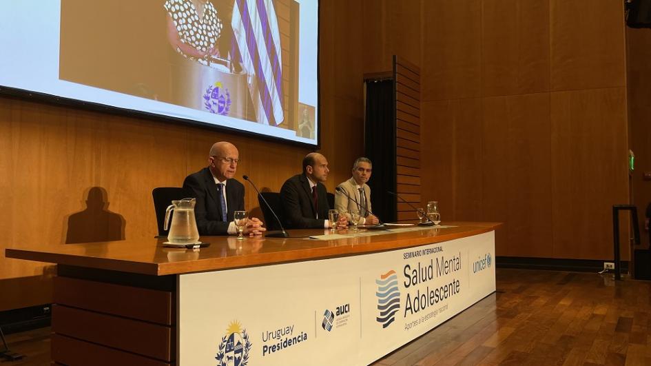 Seminario internacional “Salud Mental Adolescente: aportes a la estrategia nacional” Seminario internacional “Salud Mental Adolescente: aportes a la estrategia nacional”