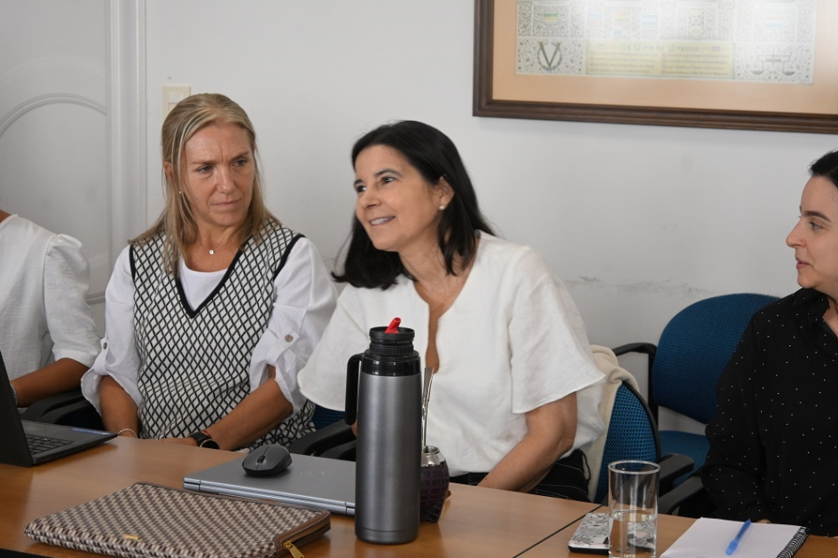 Reunión de equipos técnicos del PNUD Uruguay y AUCI.