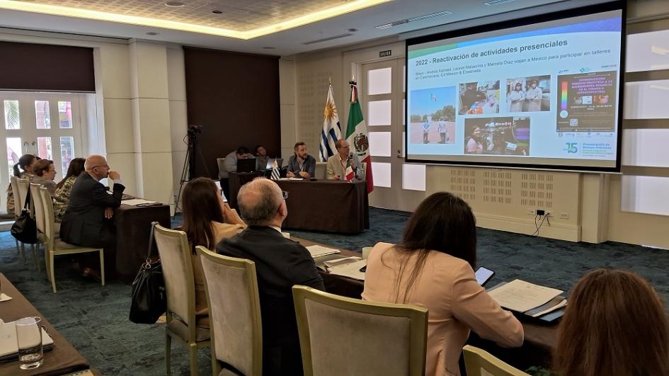 Presentación de proyectos financiados por el Fondo México - Uruguay