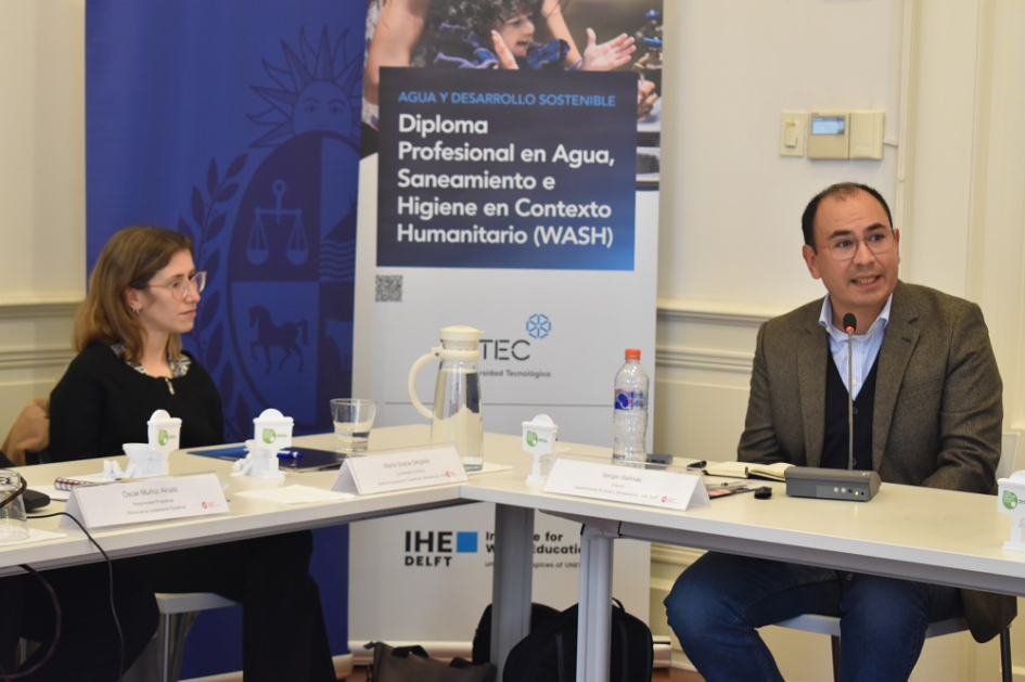 Lanzamiento del Diploma profesional en agua, saneamiento e higiene en contexto humanitario