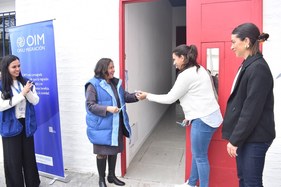 Centro de Referencia y Orientación para personas migrantes en el Club Nacional de Football