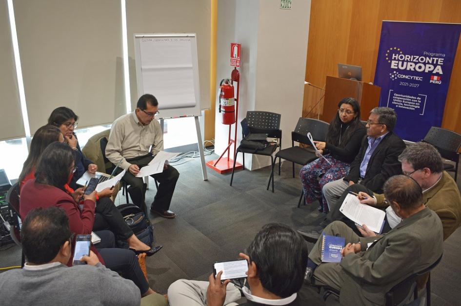 Talleres Programa Horizonte Europa en Lima, Perú. Talleres Programa Horizonte Europa en Lima, Perú.