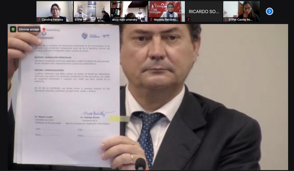Presidente del Consejo de AUCI, Rodrigo Ferrés