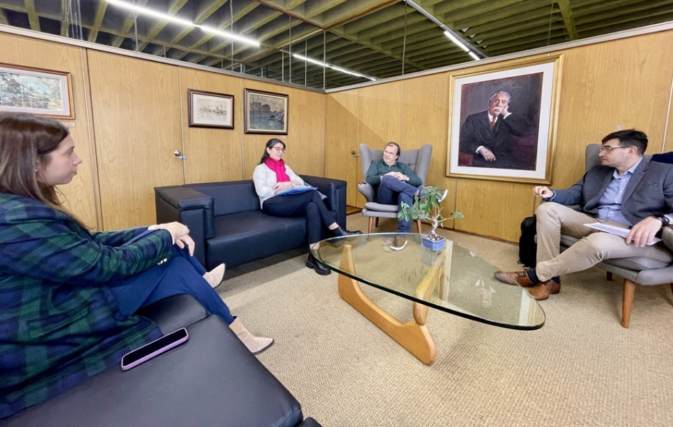 Reunión de trabajo en la Intendencia de Rivera