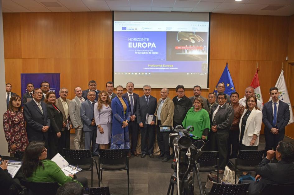 Talleres Programa Horizonte Europa en Lima, Perú. Talleres Programa Horizonte Europa en Lima, Perú.