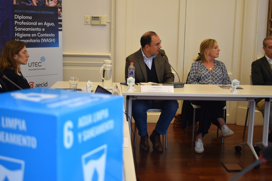Lanzamiento del Diploma profesional en agua, saneamiento e higiene en contexto humanitario