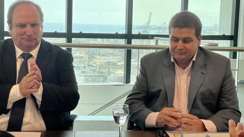 Firma de convenio entre OEA y AUCI en Torre Ejecutiva. Firma de convenio entre OEA y AUCI en Torre Ejecutiva.