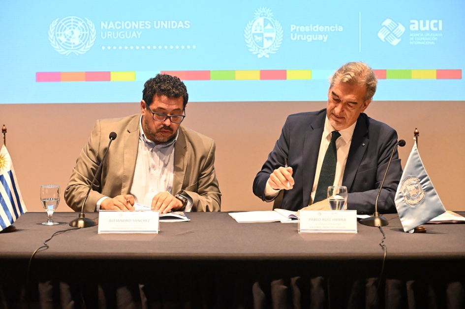 Firma de Acuerdo Marco de Cooperación entre Uruguay y Naciones Unidas