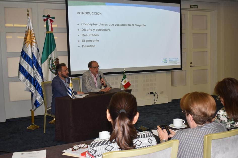 Presentación de proyectos financiados por el Fondo México - Uruguay