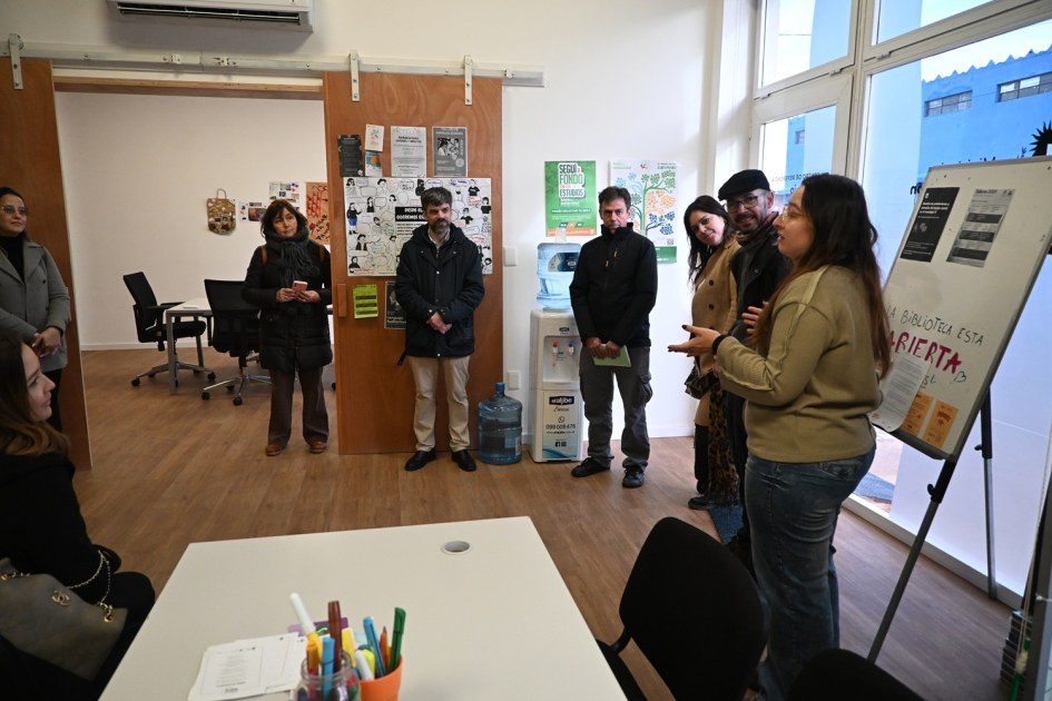 Técnicos de Sedesol, Mides y AUCI visitan Centro de Referencia de Políticas Sociales de Casavalle