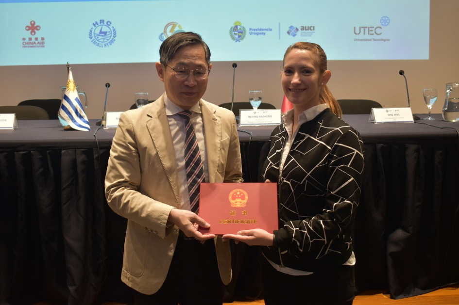 Cierre del seminario Técnicas de Gestión Integrada de Recursos Hídricos