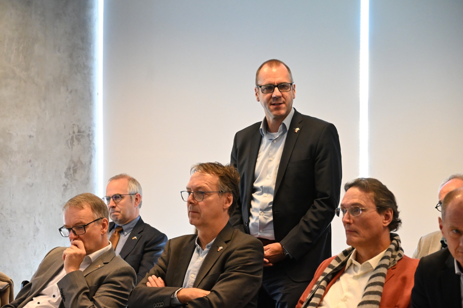 Encuentro Uruguay - Baviera en Torre Ejecutiva, Montevideo