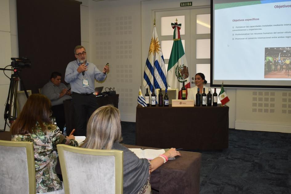 Presentación de proyectos financiados por el Fondo México - Uruguay