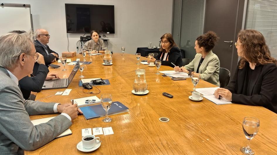 Reunión entre AUCI y equipo consultor que analiza operativa de cooperativas uruguayas Reunión entre AUCI y equipo consultor que analiza operativa de cooperativas uruguayas