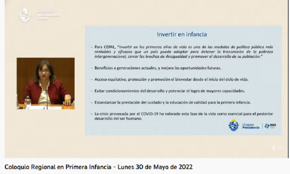 Claudia Romano presenta ppt sobre primera infancia Claudia Romano presenta ppt sobre primera infancia