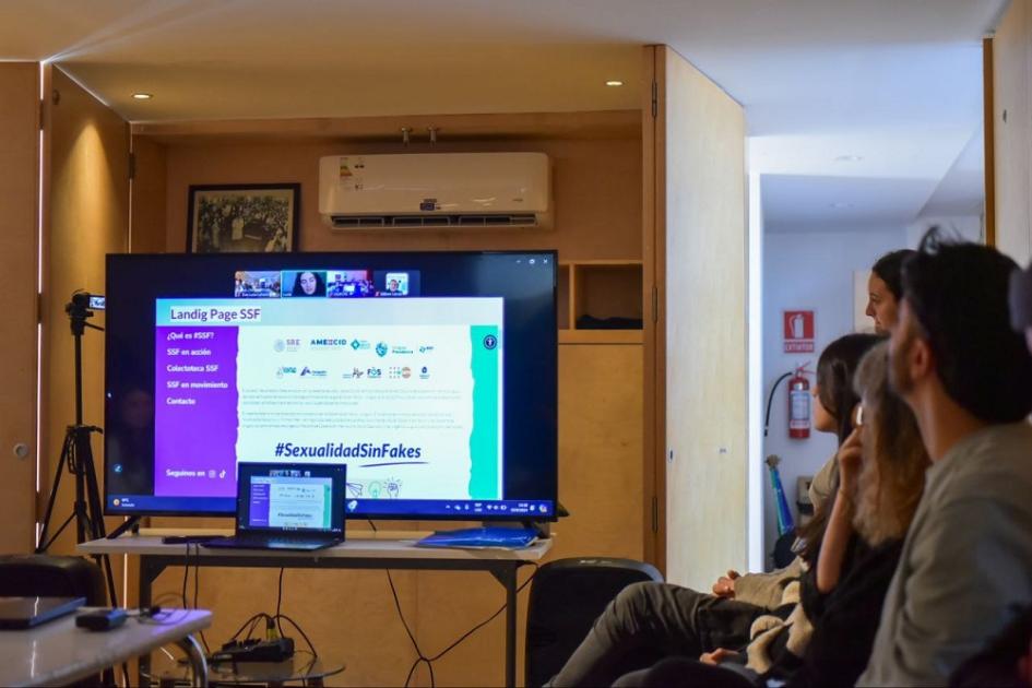 Programa Sexualidad sin fakes se consolidó como política de juventud en Canelones Programa Sexualidad sin fakes se consolidó como política de juventud en Canelones