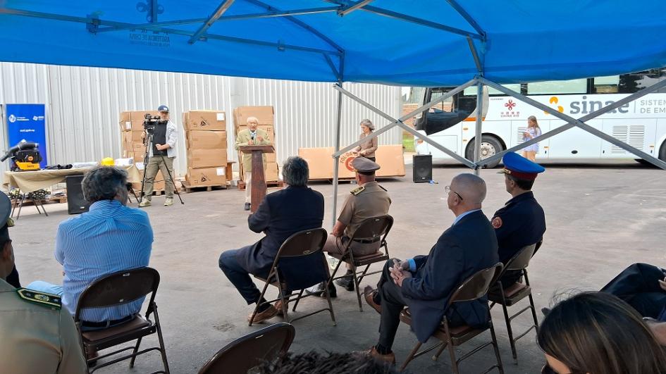 Fondo Conjunto de Cooperación Uruguay- México donó al Sinae equipamiento para prevenir y combatir in Fondo Conjunto de Cooperación Uruguay- México donó al Sinae equipamiento para prevenir y combatir in