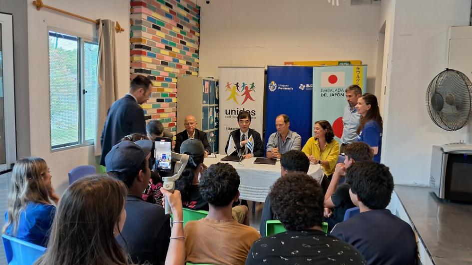 Programa kusanone apoya la ampliación de centro educativo Unidos por los Niños Programa kusanone apoya la ampliación de centro educativo Unidos por los Niños