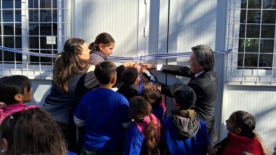 Programa Kusanone posibilita ampliación de centro educativo en Villa Española Programa Kusanone posibilita ampliación de centro educativo en Villa Española