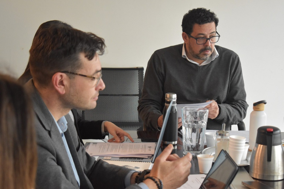Reunión del Consejo Directivo de AUCI, en Torre Ejecutiva