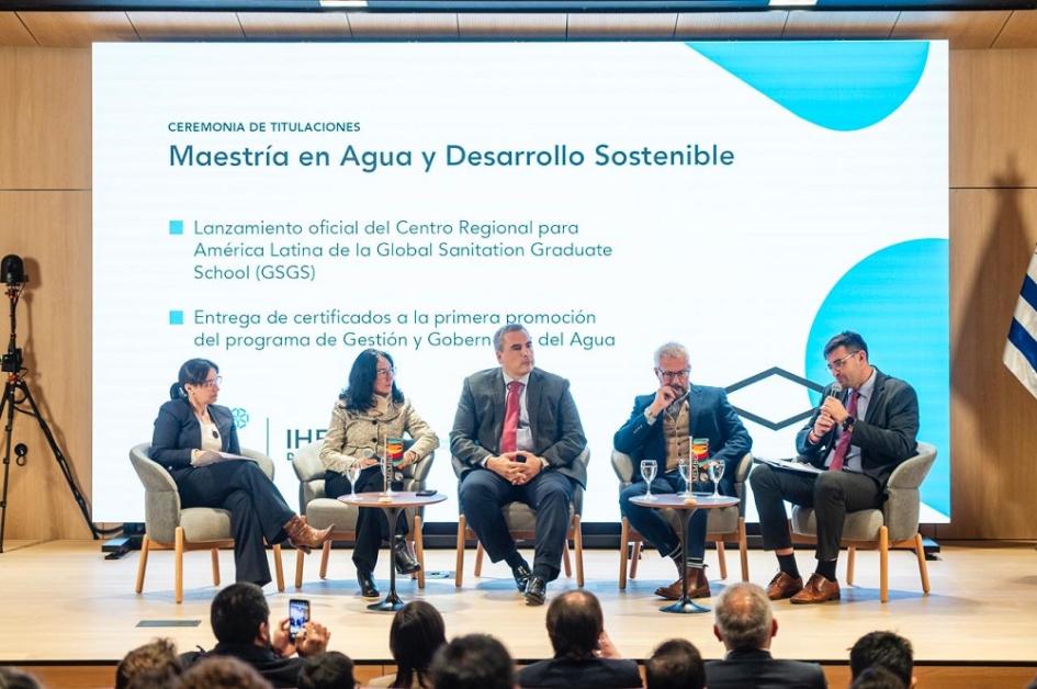 Uruguay es sede regional de la escuela global de saneamiento