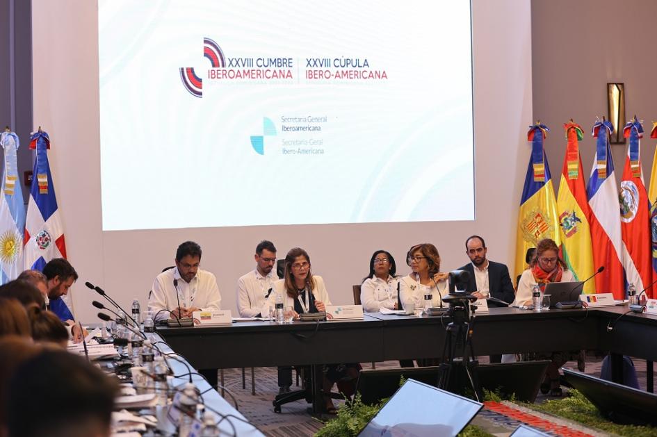 V Reunión de Coordinadores/as Nacionales y Responsables de Cooperación. Foto: Segib V Reunión de Coordinadores/as Nacionales y Responsables de Cooperación. Foto: Segib